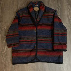 Vintage Southwestern Earth Tones Woolrich jacket